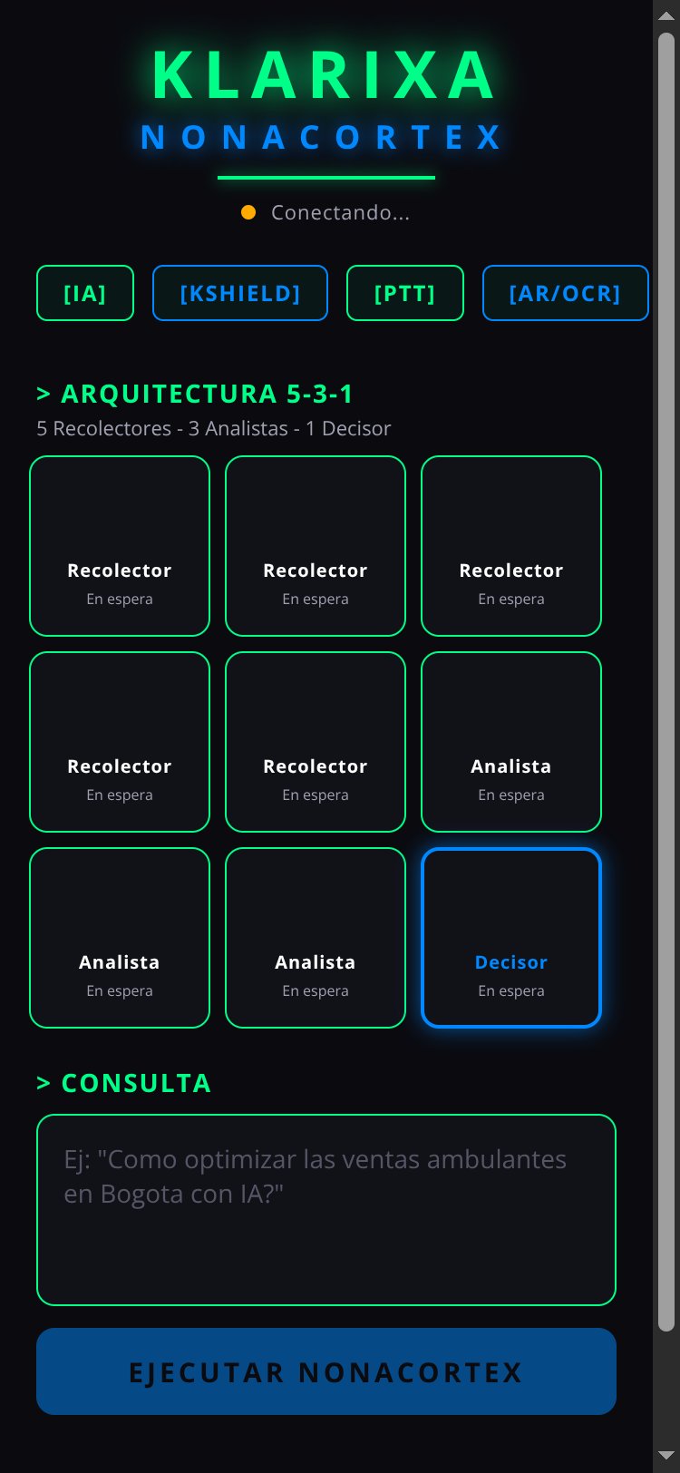 Klarixa Nonacortex screen 1