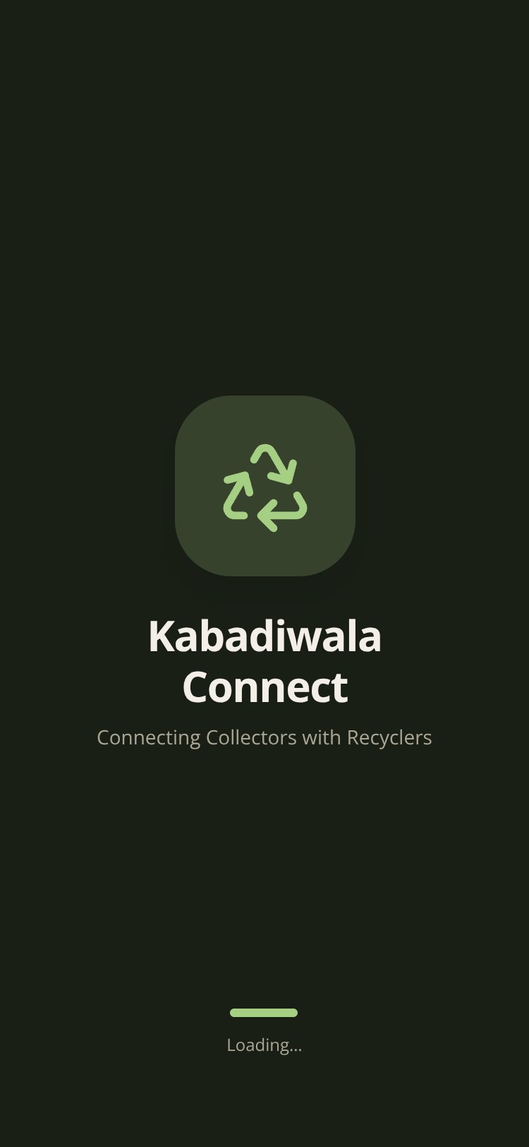 Kabadiwala Connect screen 2