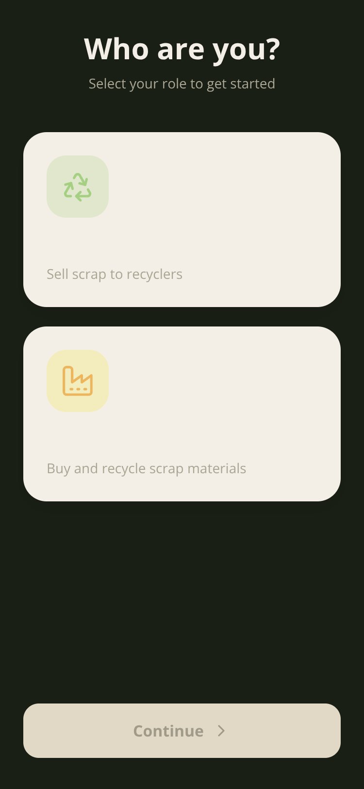 Kabadiwala Connect screen 4