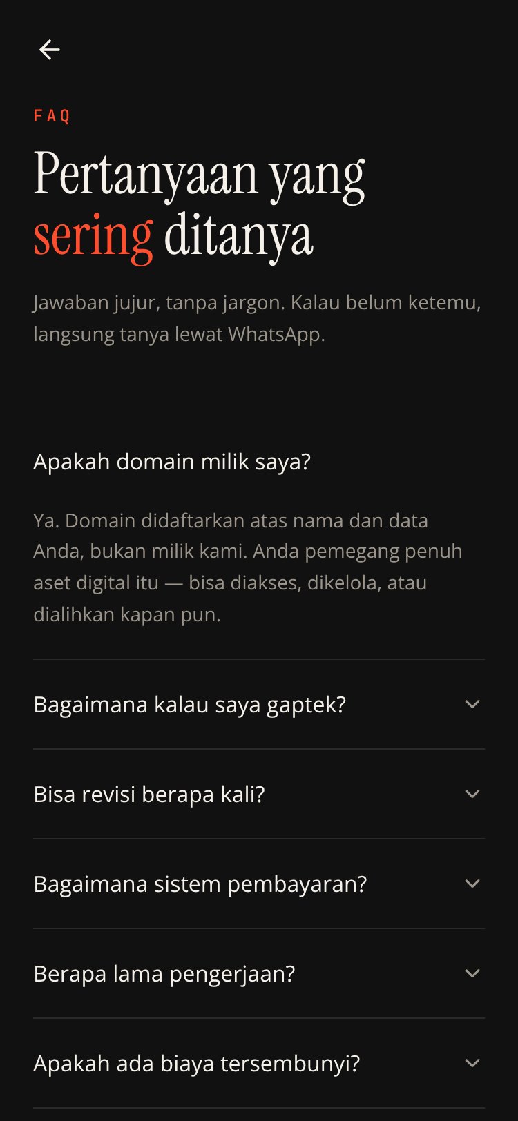 Tampilin Online screen 2