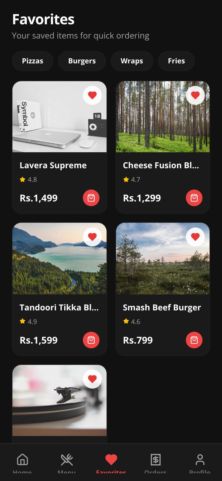 Lavera Pizza screen 5