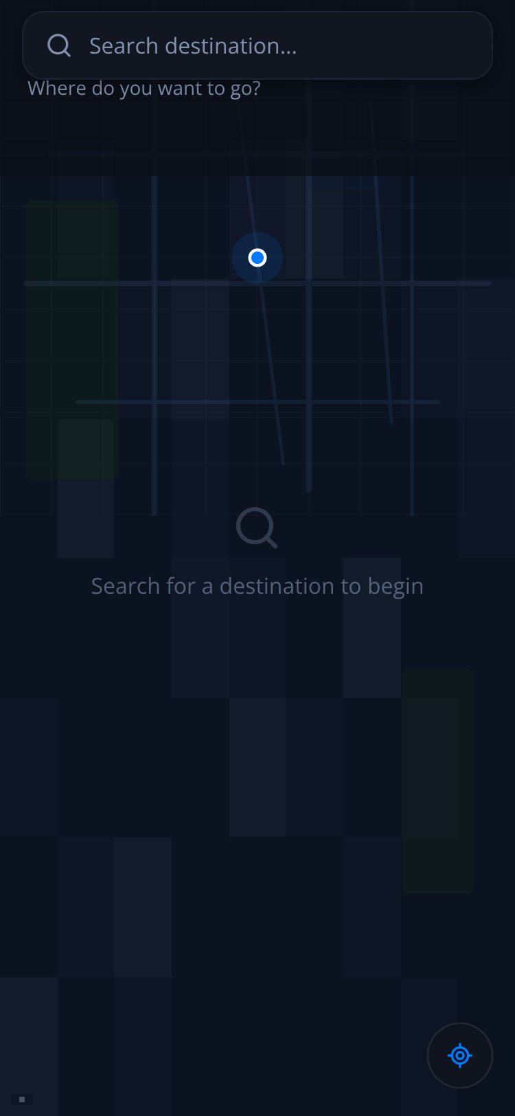 NavAssist screen 1