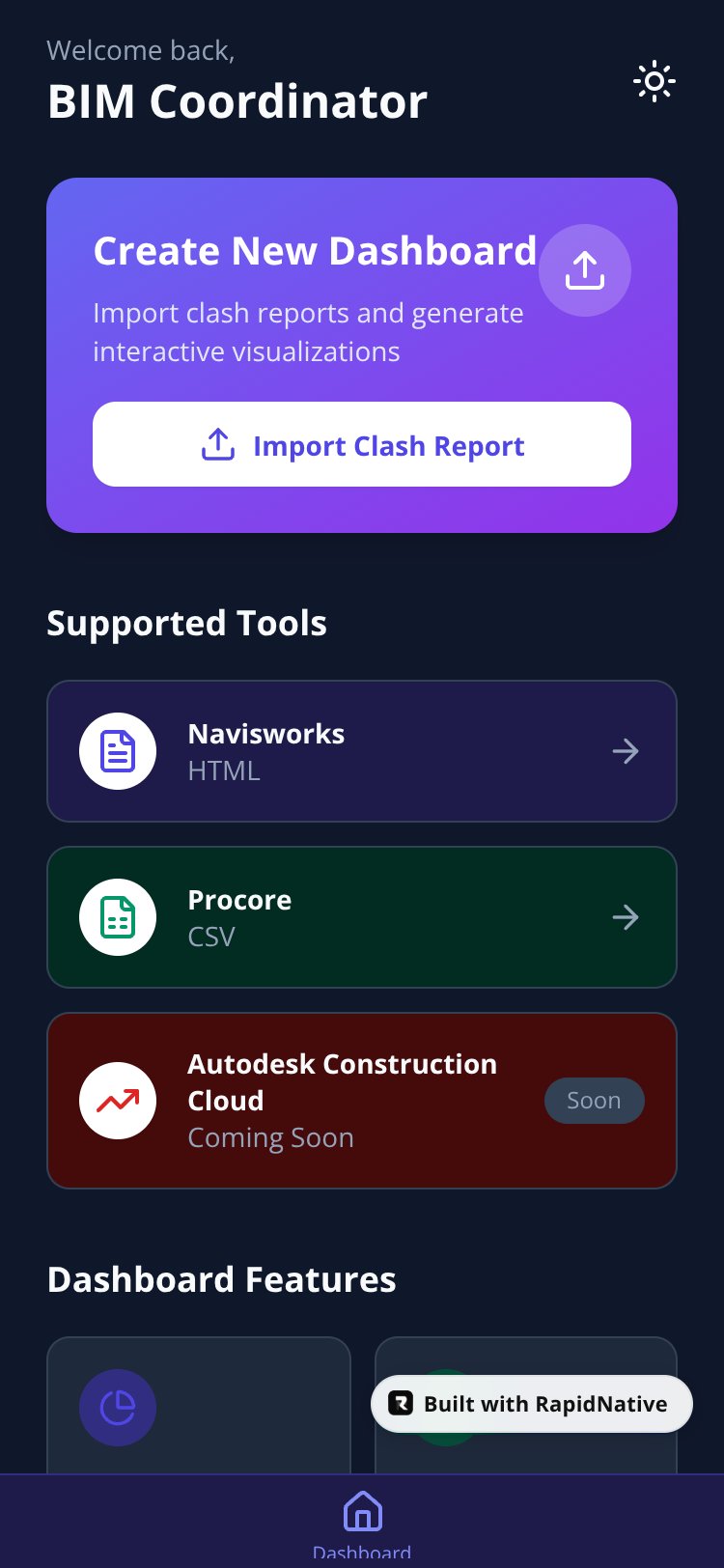 BIMDash Pro screen 1
