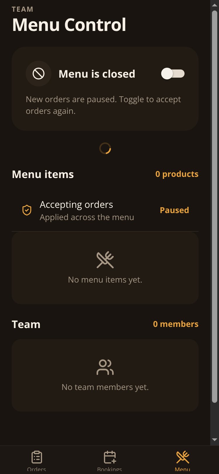 TableSide screen 4