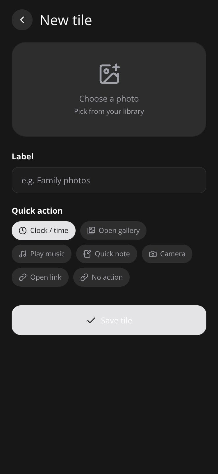 RapidNative App screen 2