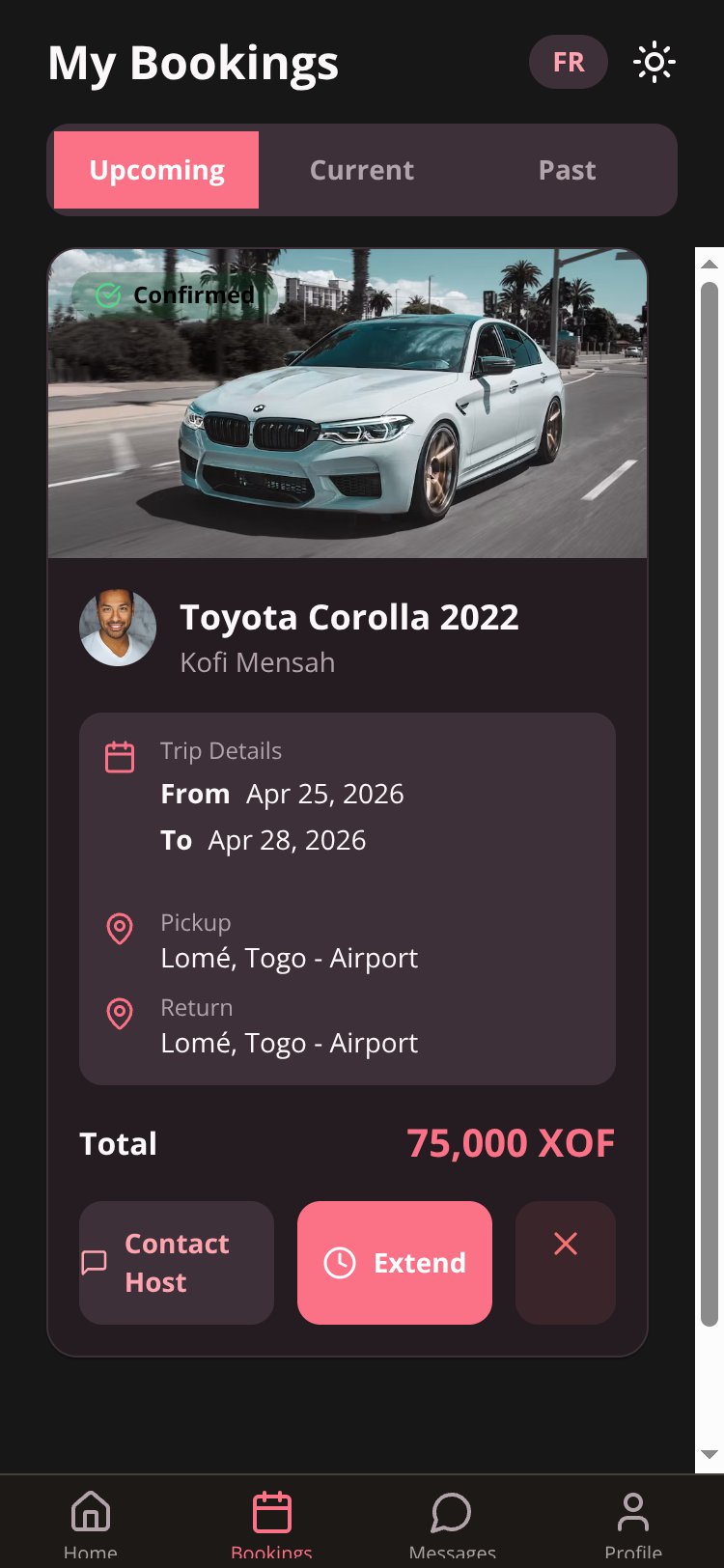 VROOM screen 4