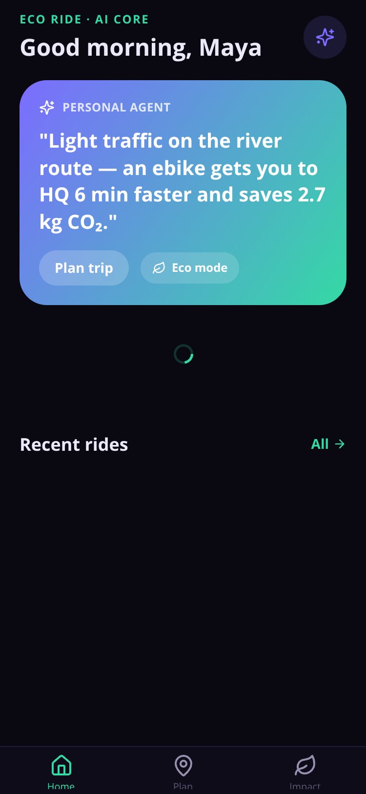 Eco Ride AI screen 4