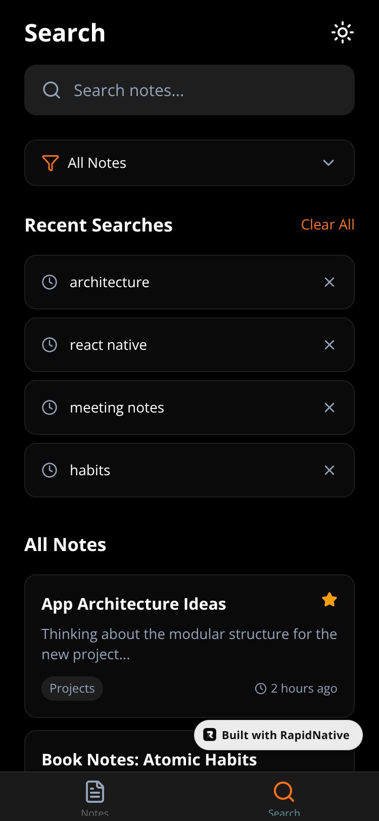 IdeaSync screen 3