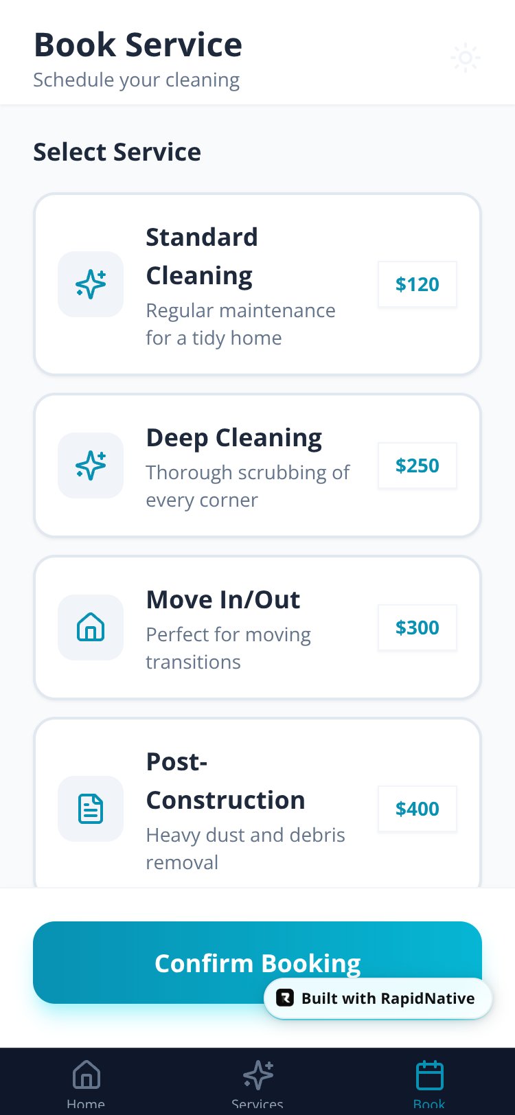 Yareli Cleaning Services screen 1