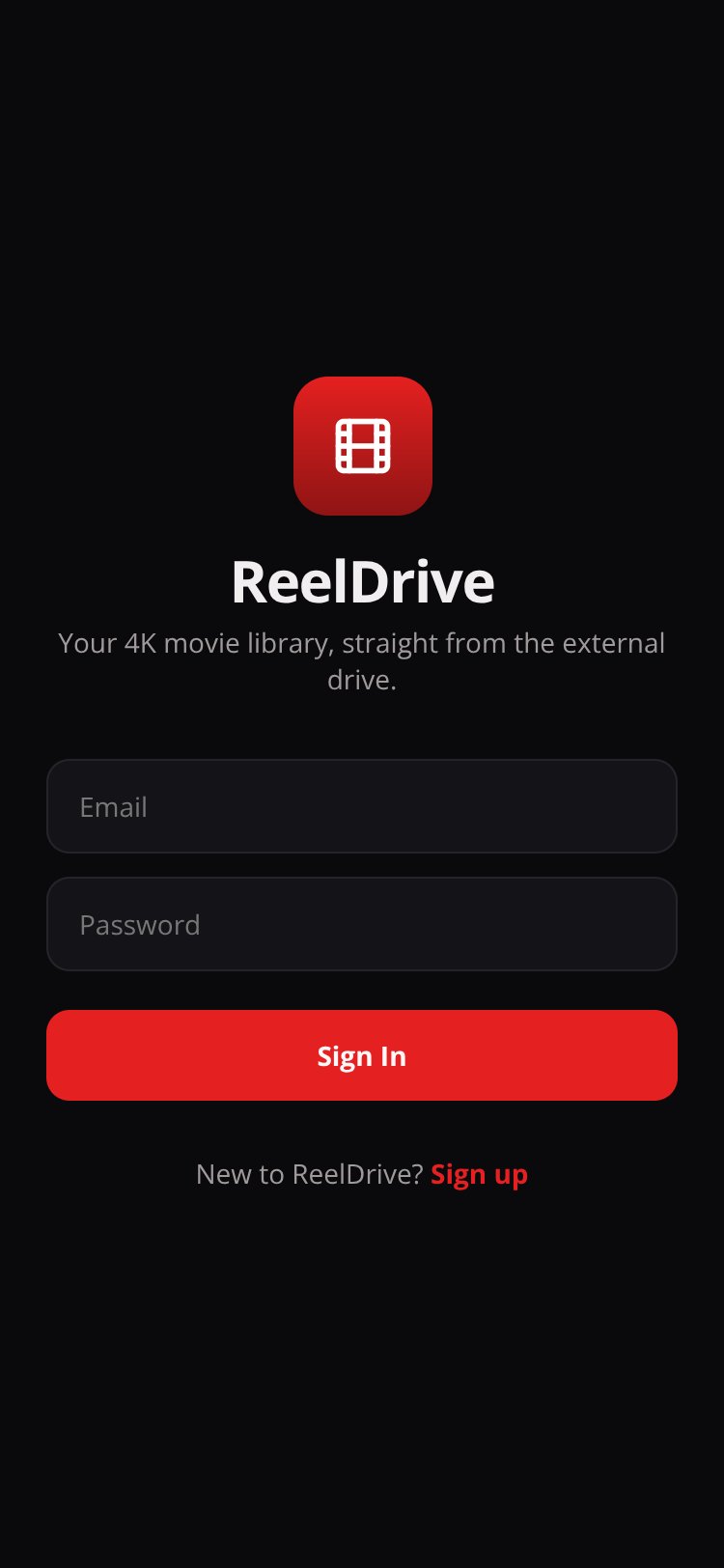 ReelDrive screen 1