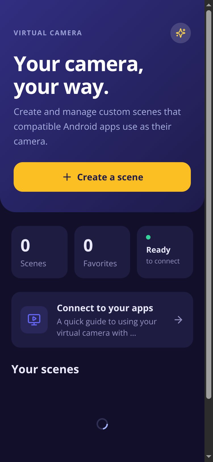 LuminaCam screen 2