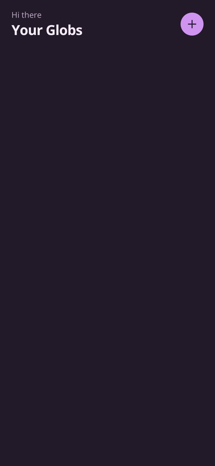 Globs screen 2