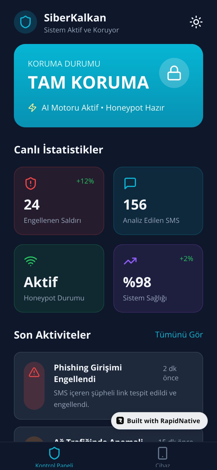 SiberKalkan screen 1
