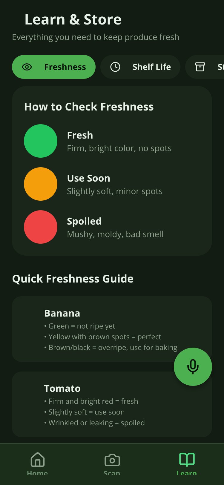 FreshGuard screen 2