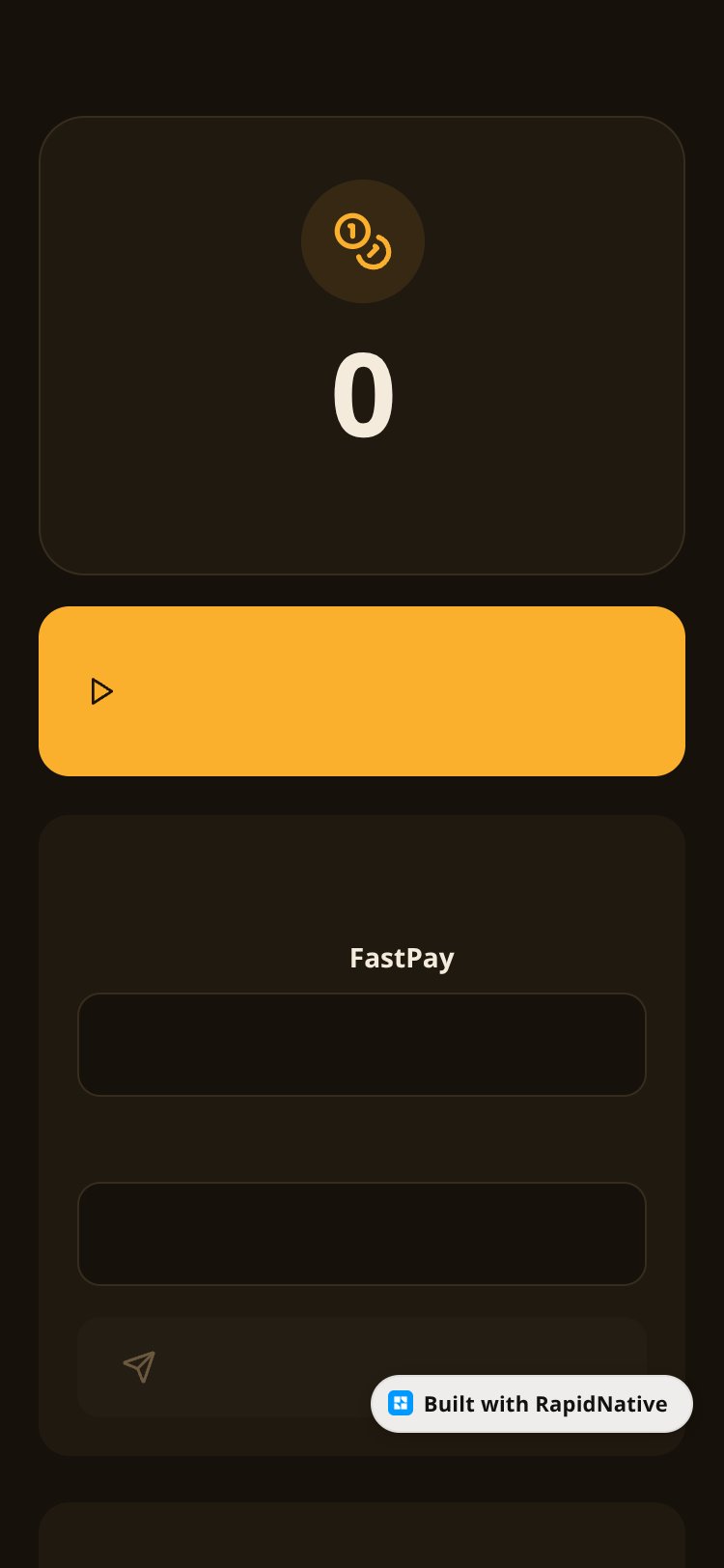AdRewards screen 1