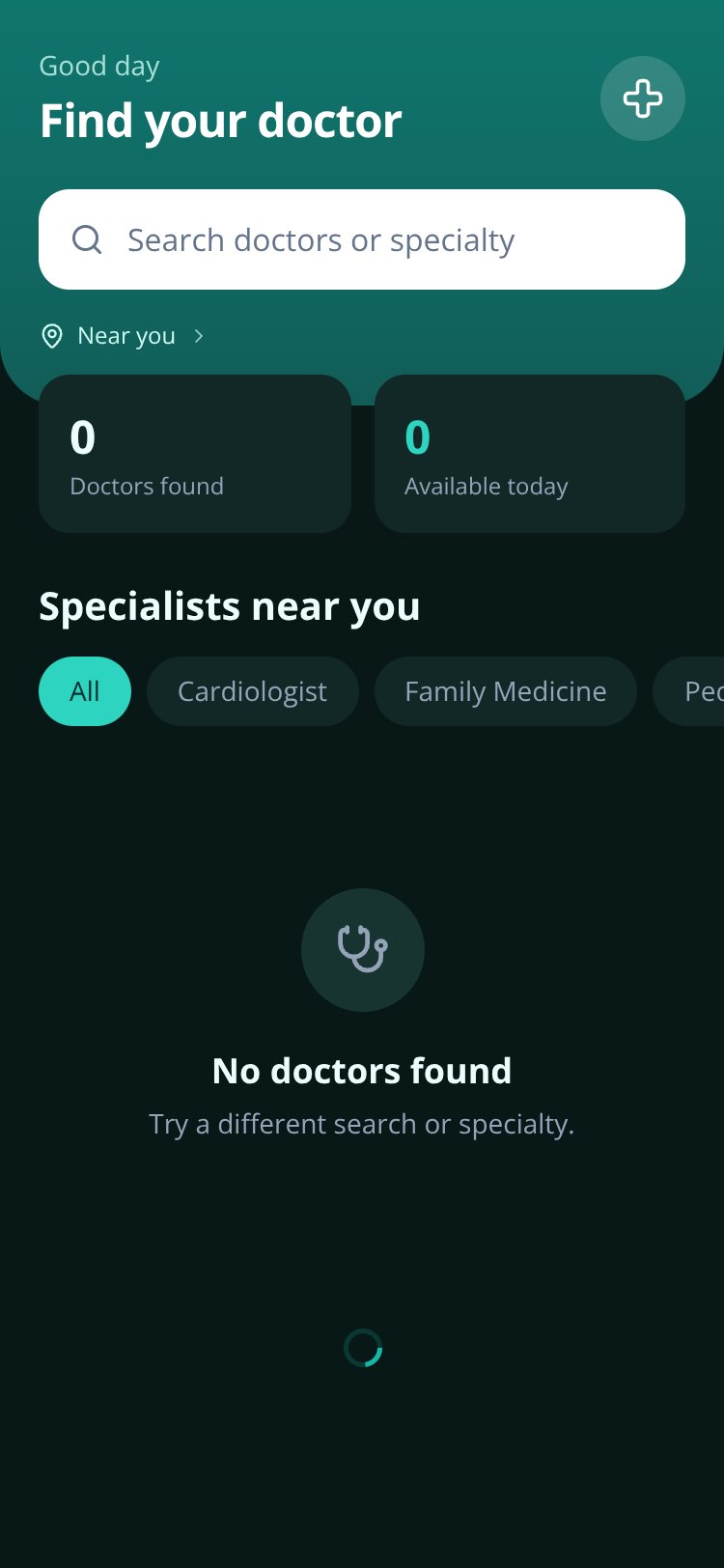 MedFind screen 2
