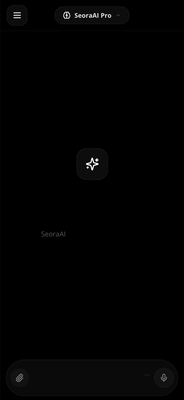 SeoraAI screen 1