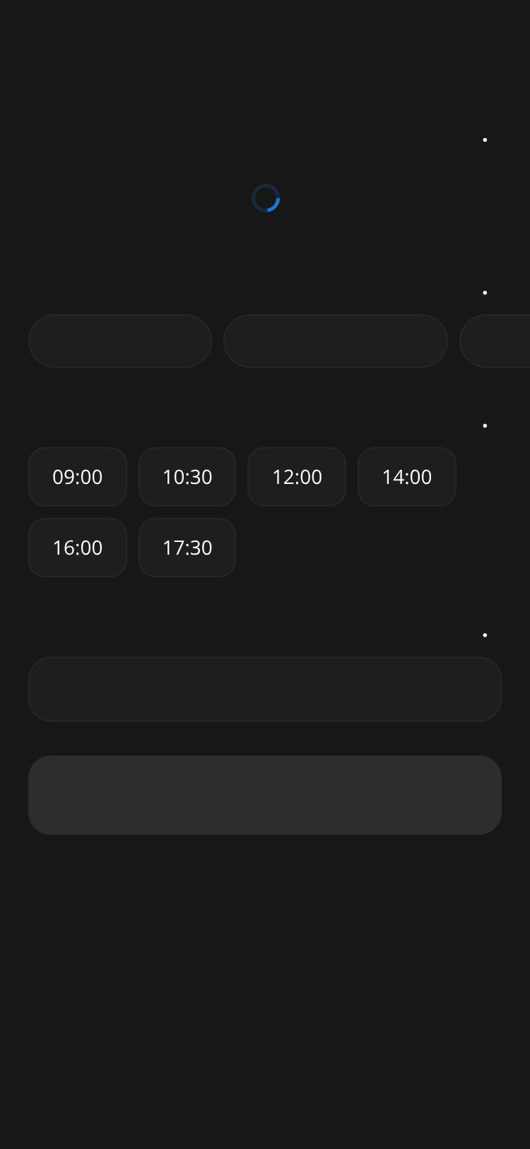 RapidNative App screen 2