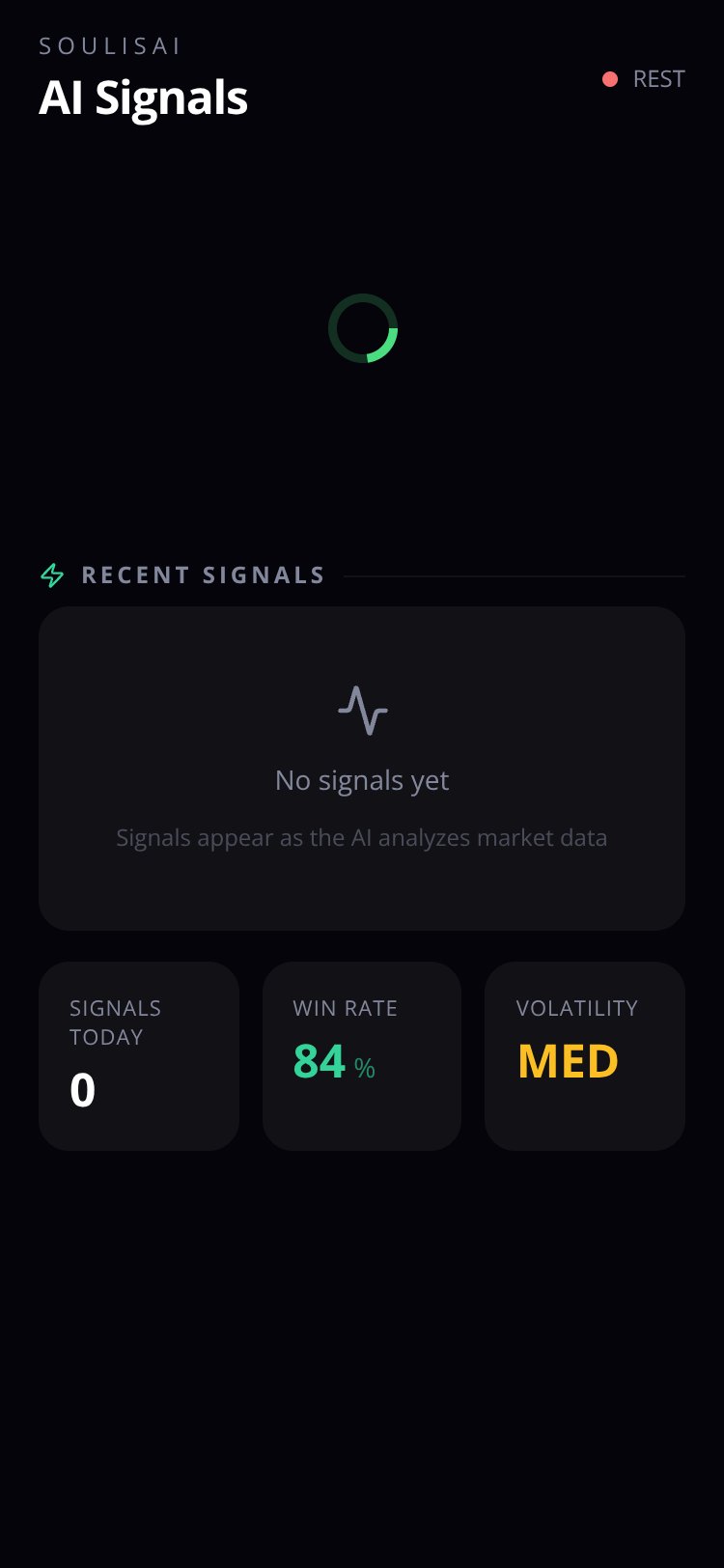 CryptoNova AI screen 1