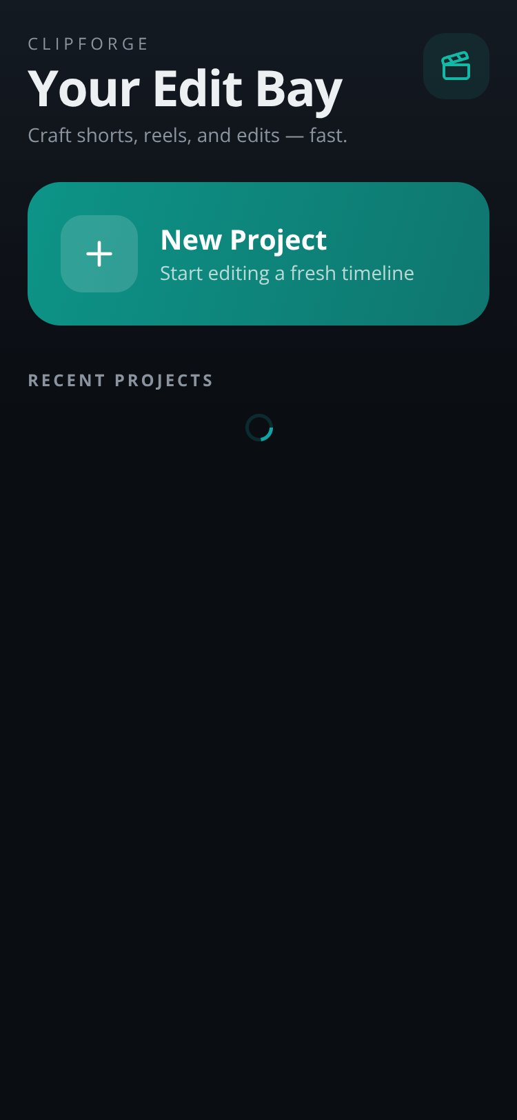 ClipForge screen 4