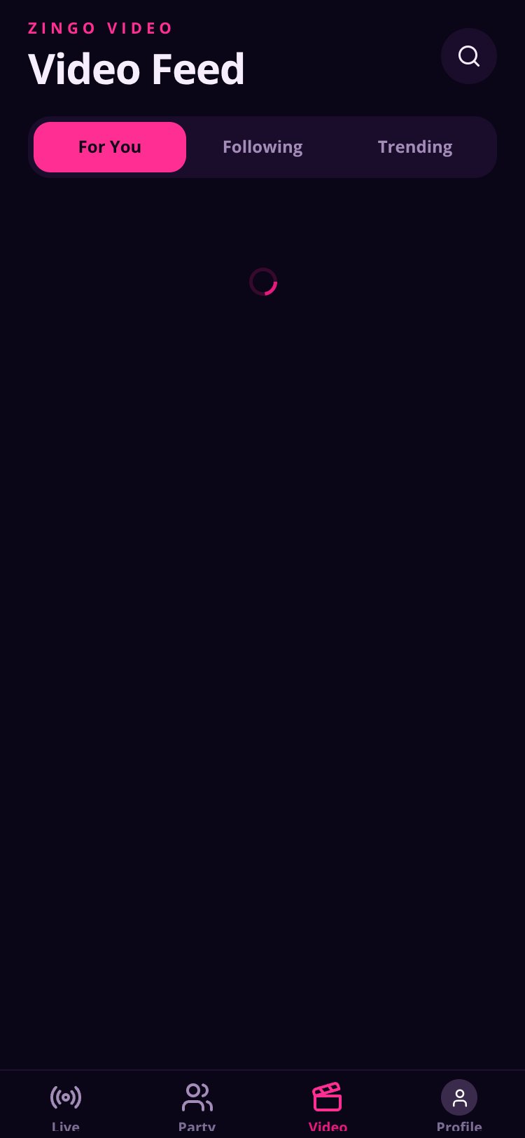 Zingo Live screen 4