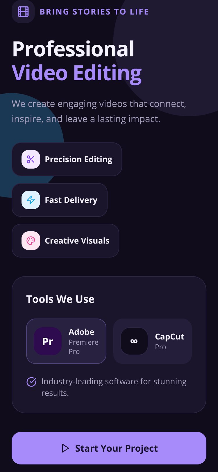 CineCraft Studio screen 1