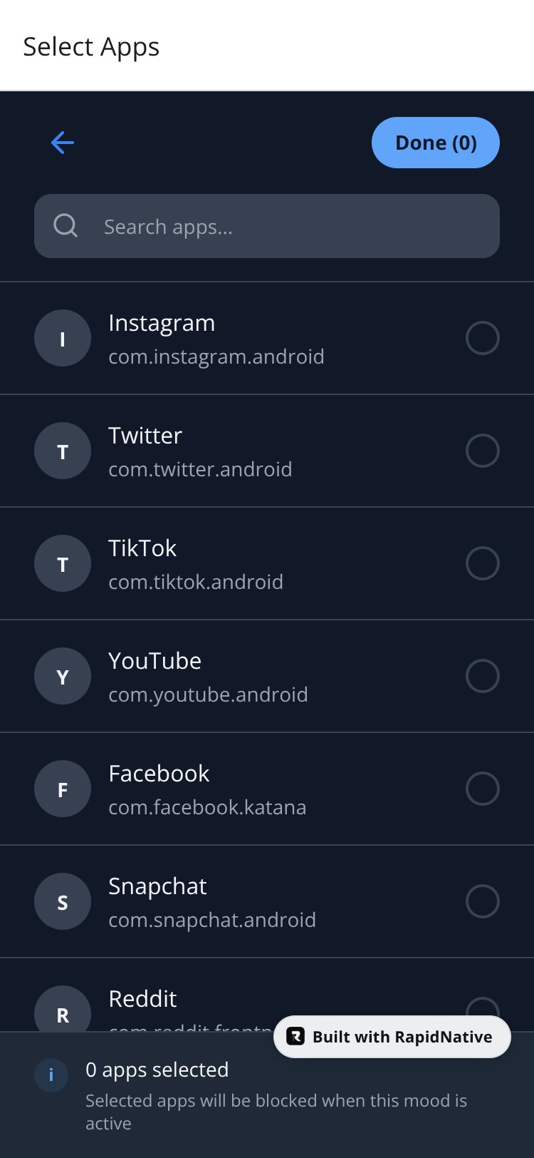 MoodFirewall screen 2
