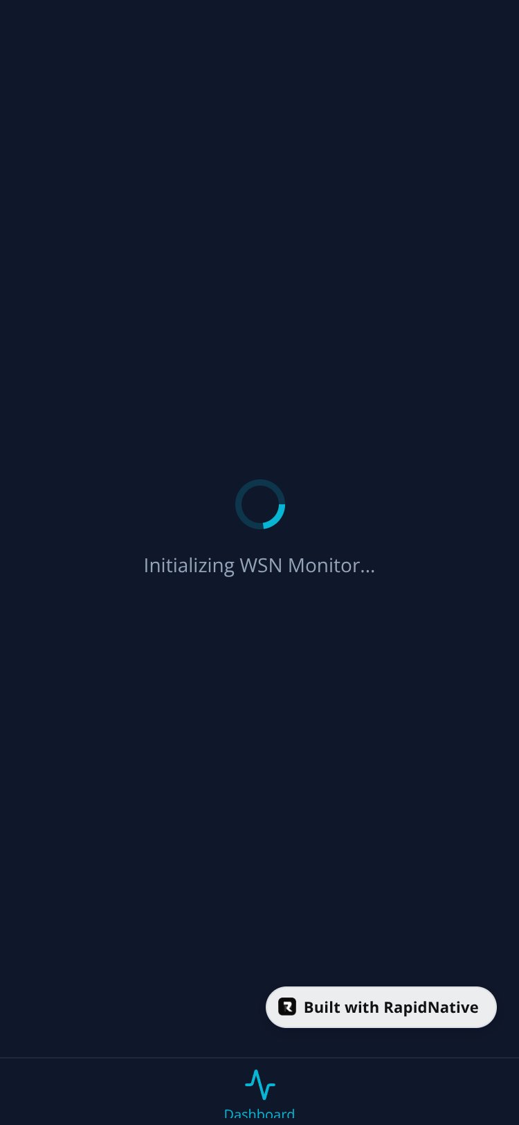 SecureWSN Monitor screen 1