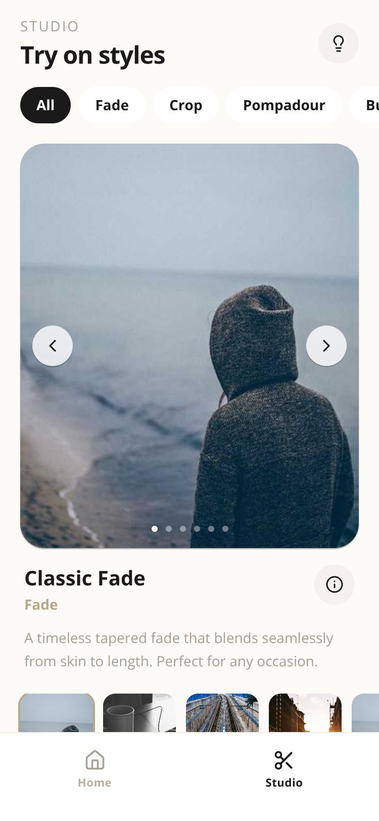 FadeForge screen 2