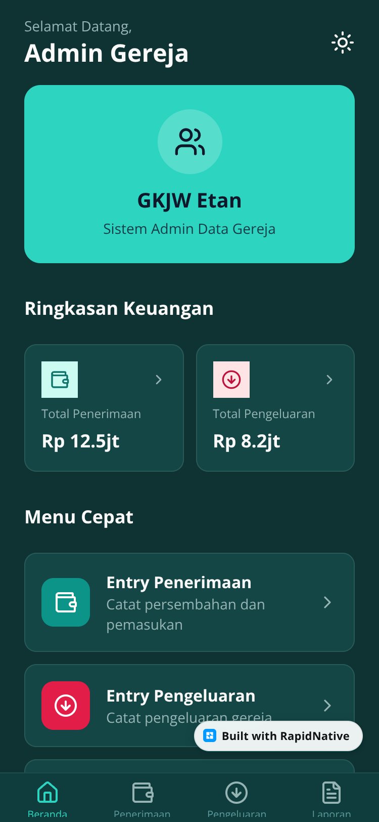 MyApp screen 3