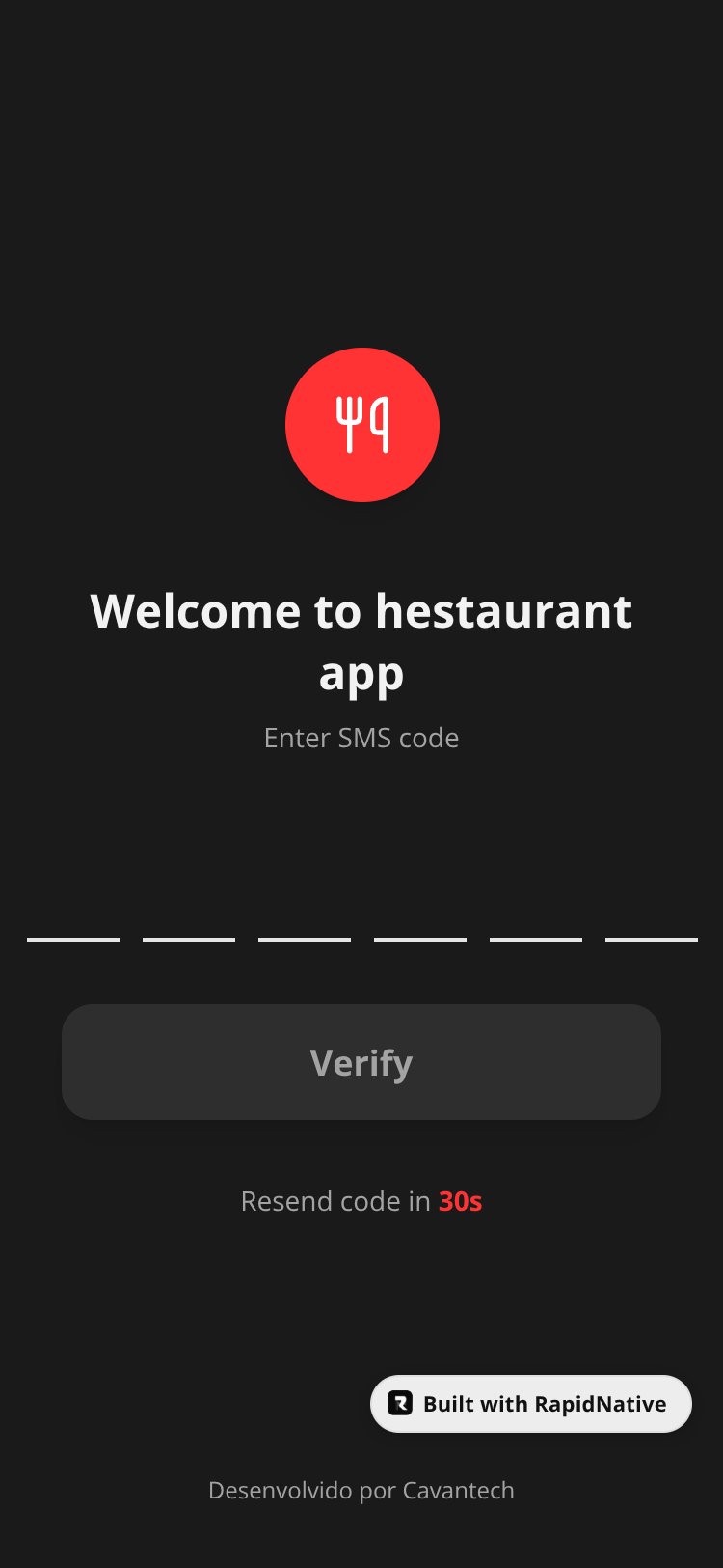 Hestaurant screen 1