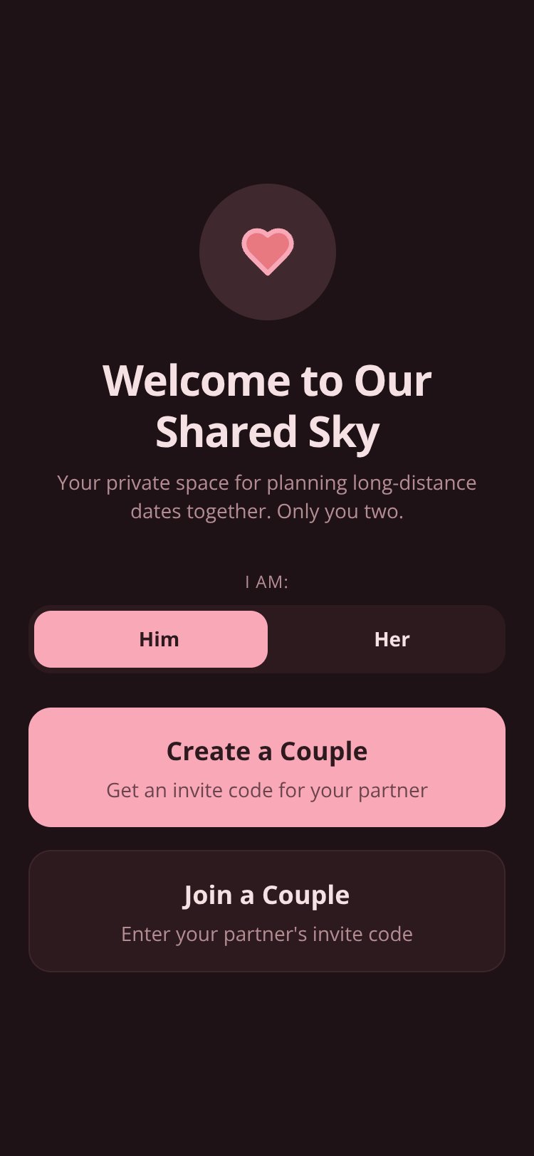 LoveBridge screen 3