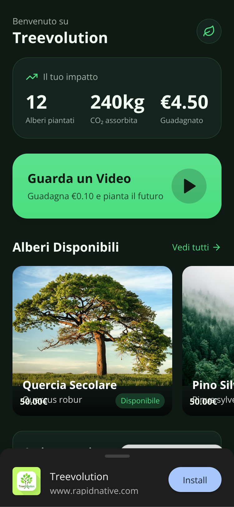 Treevolution screen 1