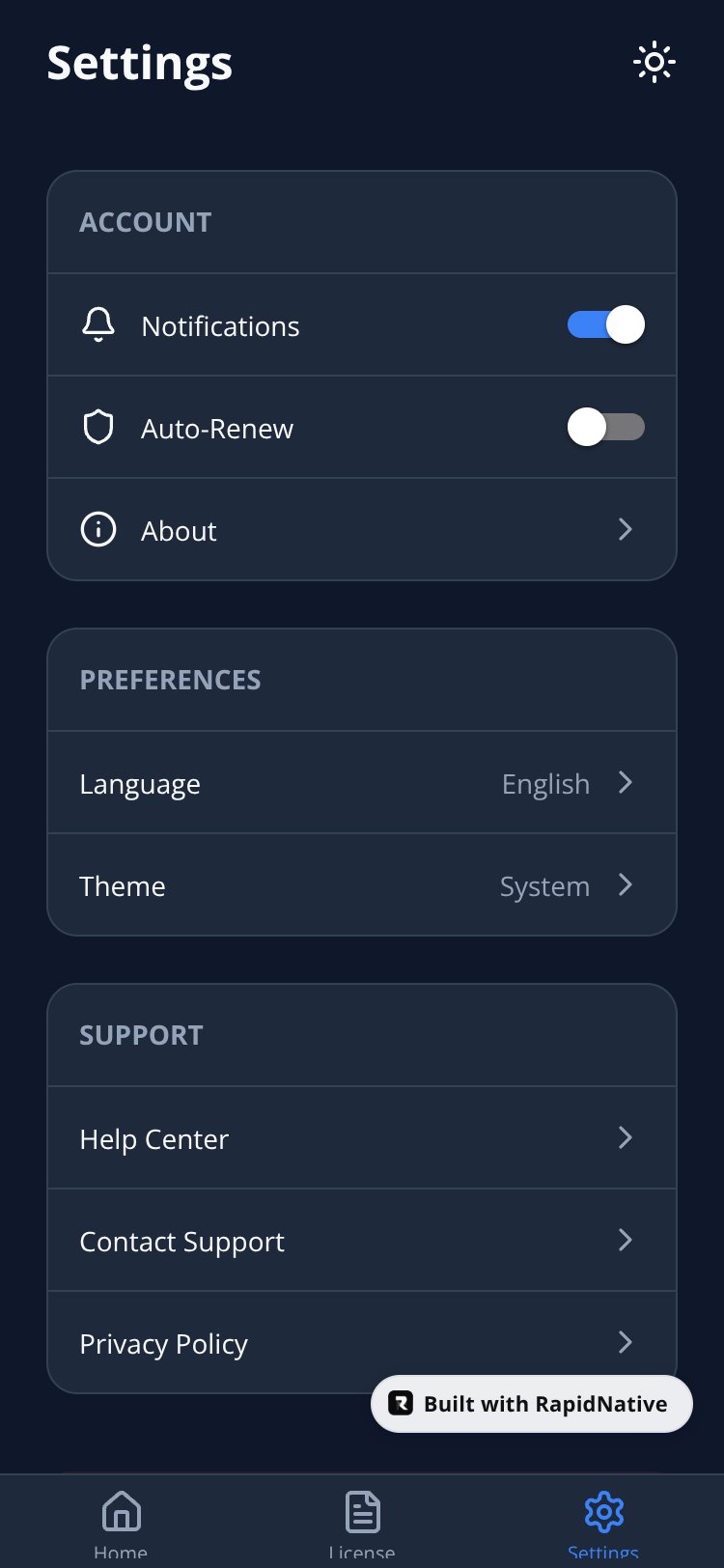 CoolHub screen 3