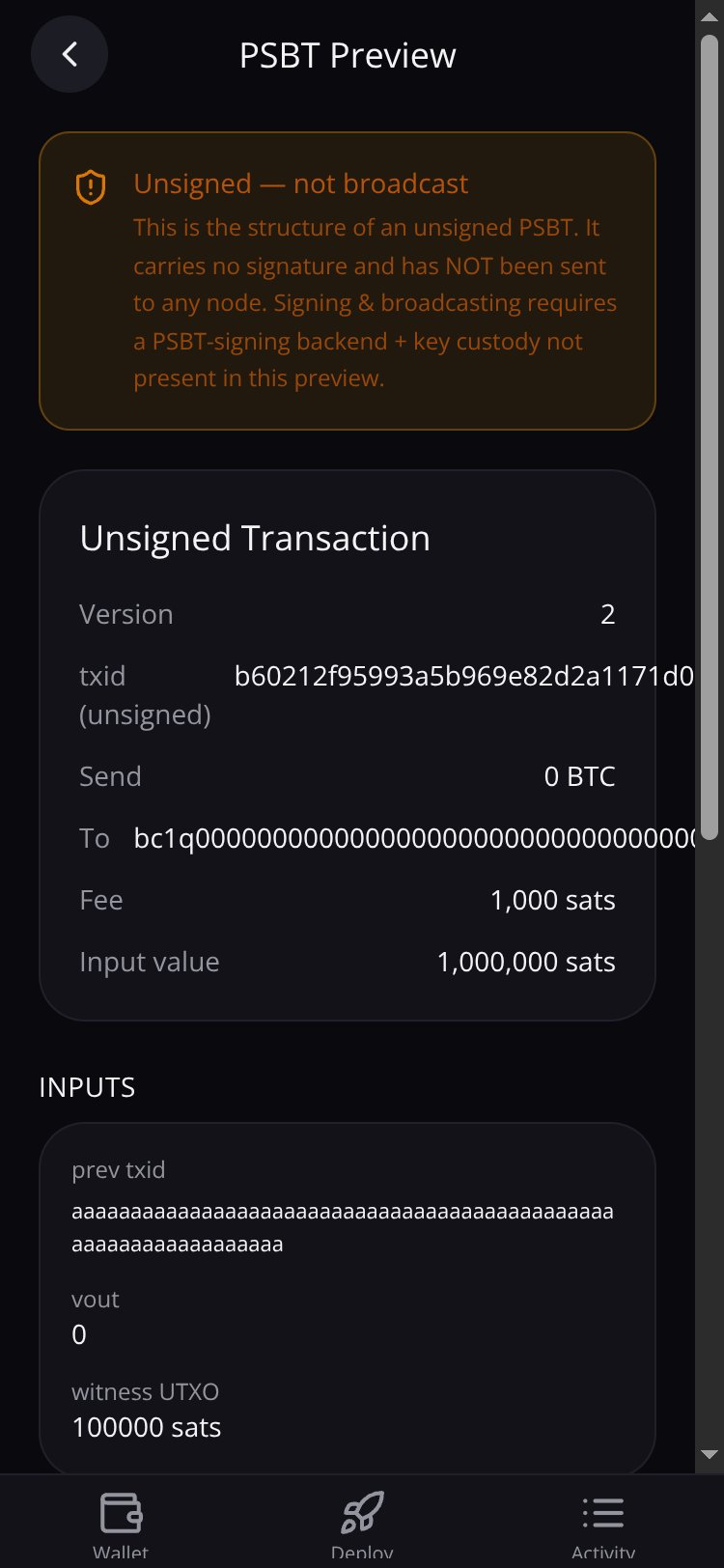 RapidNative App screen 1