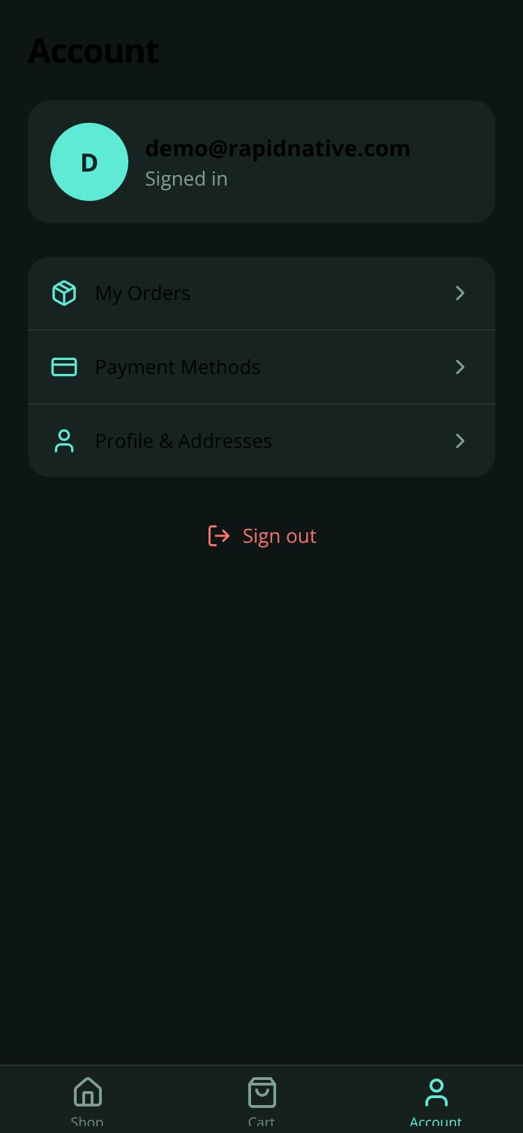 Nova Shop screen 3