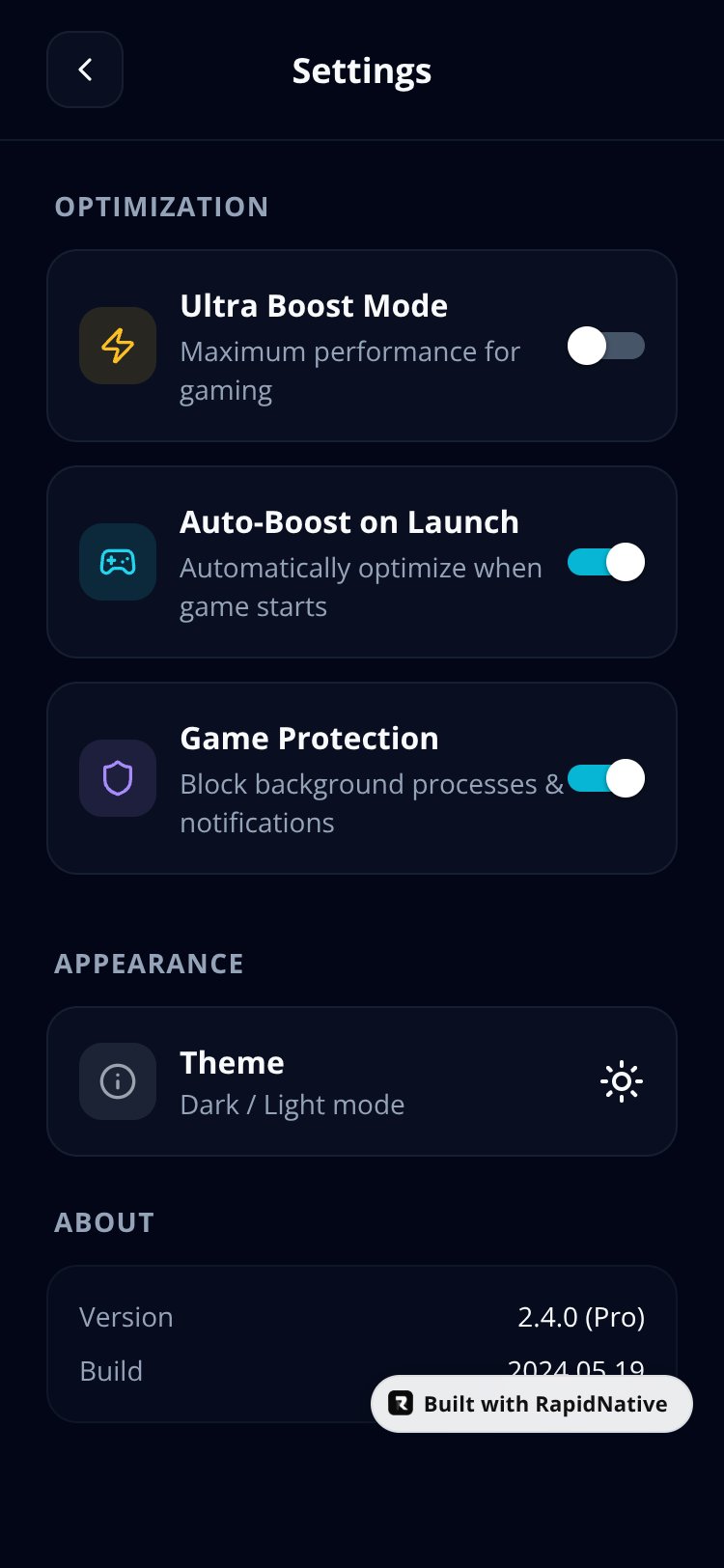 HonorBoost Pro screen 1