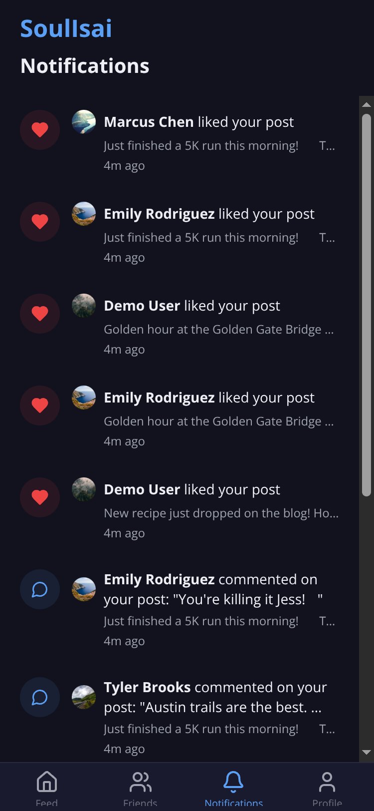 Facebook Lite screen 3
