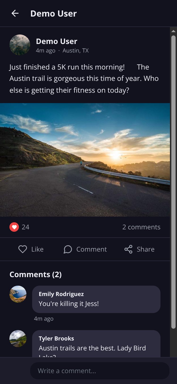 Facebook Lite screen 5