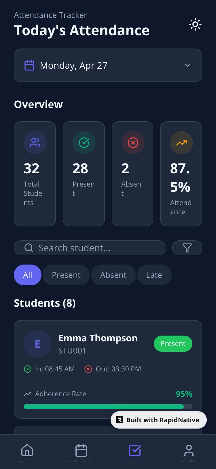 EduTrack Pro screen 4