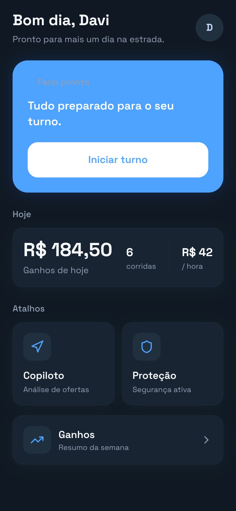 Farol screen 1