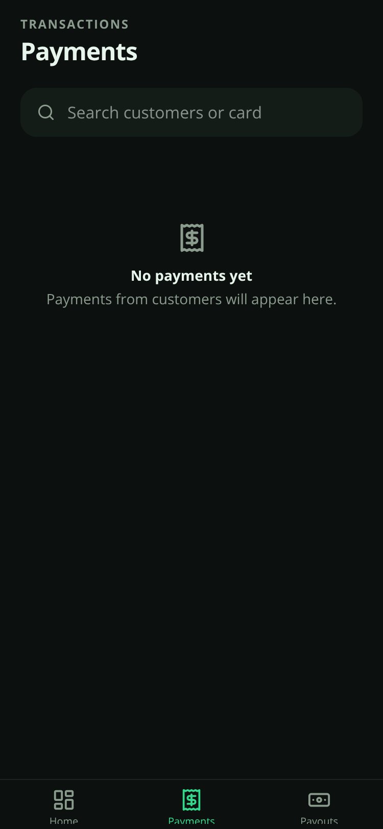 Coinflow screen 1