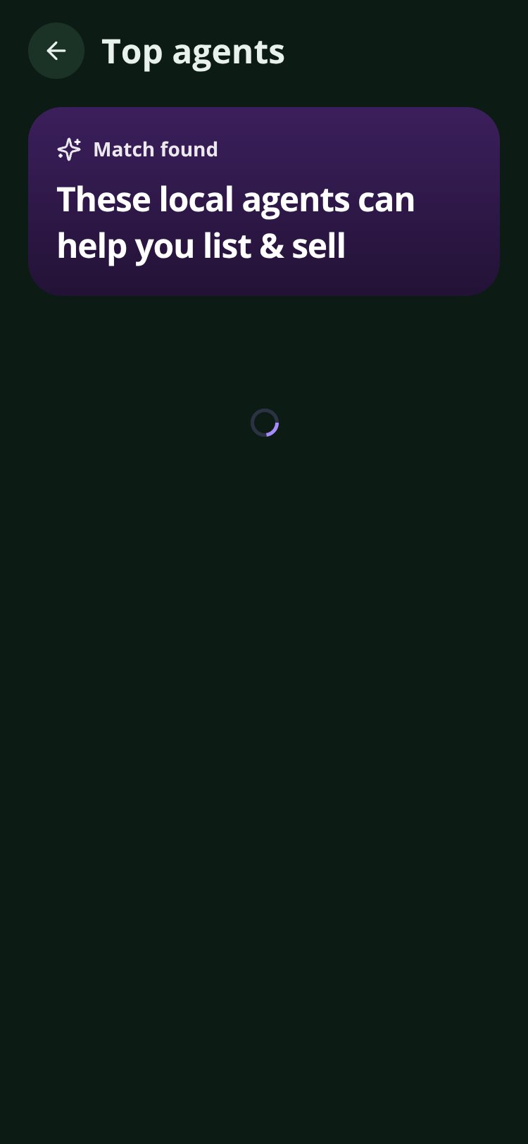 HomeValue SA screen 3