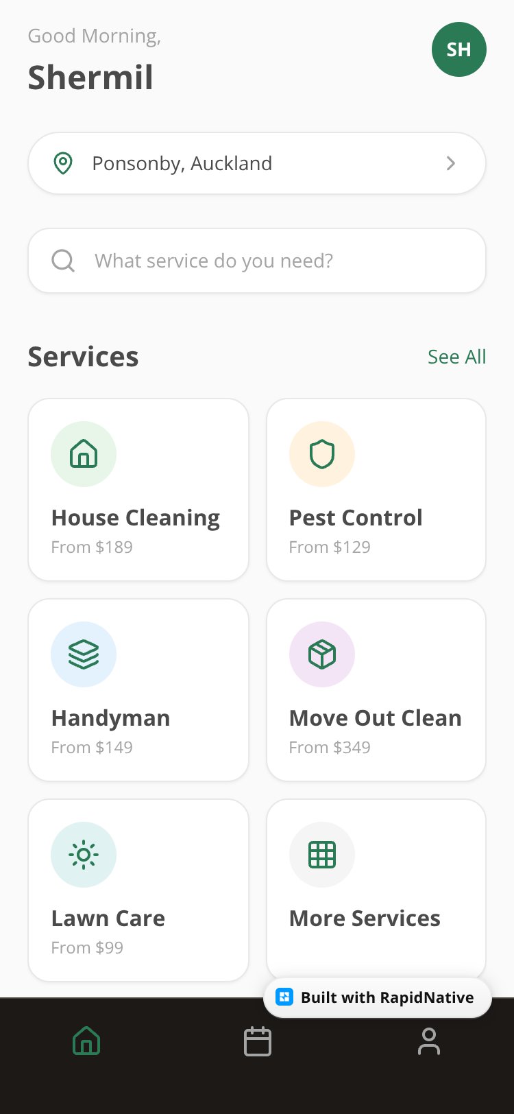 ServiceKing screen 3
