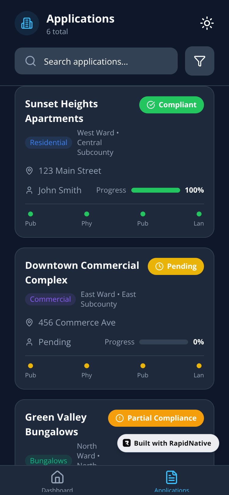 BuildTrack Pro screen 3