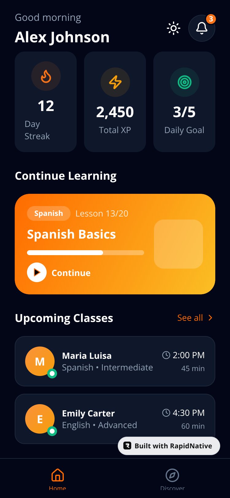 LingoQuest screen 2