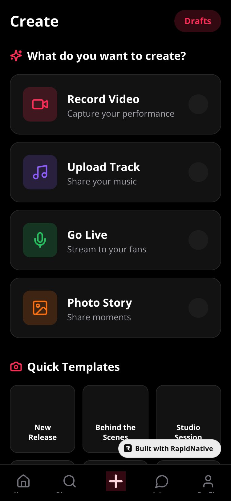 Soundscape screen 3