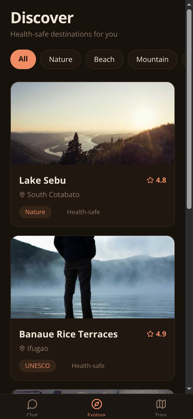 RapidNative App screen 1