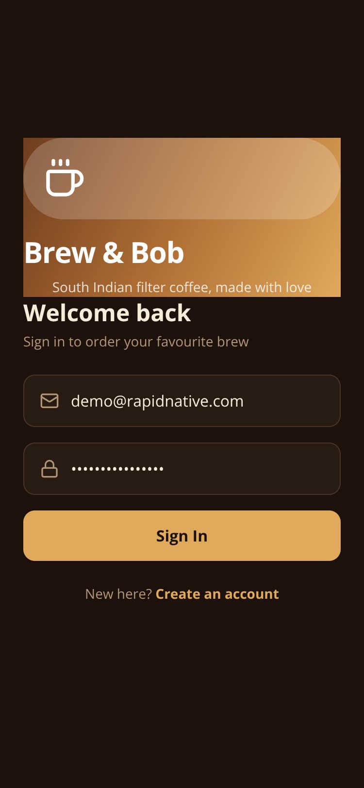 Brew & Bob screen 1