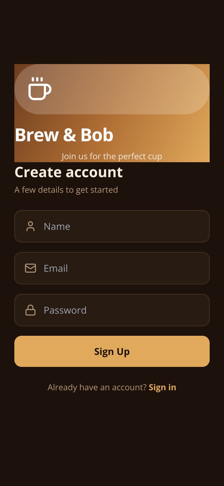 Brew & Bob screen 2